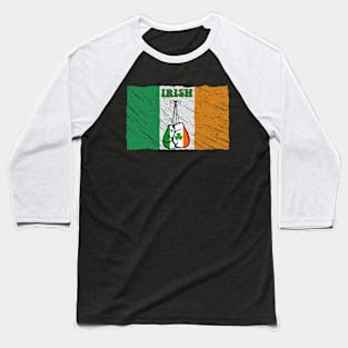 Ireland Flag Irish St Patricks Day Baseball T-Shirt